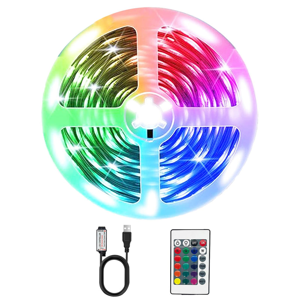 Strip Lights 16.4Ft Led Lights For Bedroom,Tv Backlight, Party,Gaming Room, Home