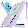 Samsung Galaxy A16 Case with Magsafe Magnetic Slim Shockproof Protective Case,Tr