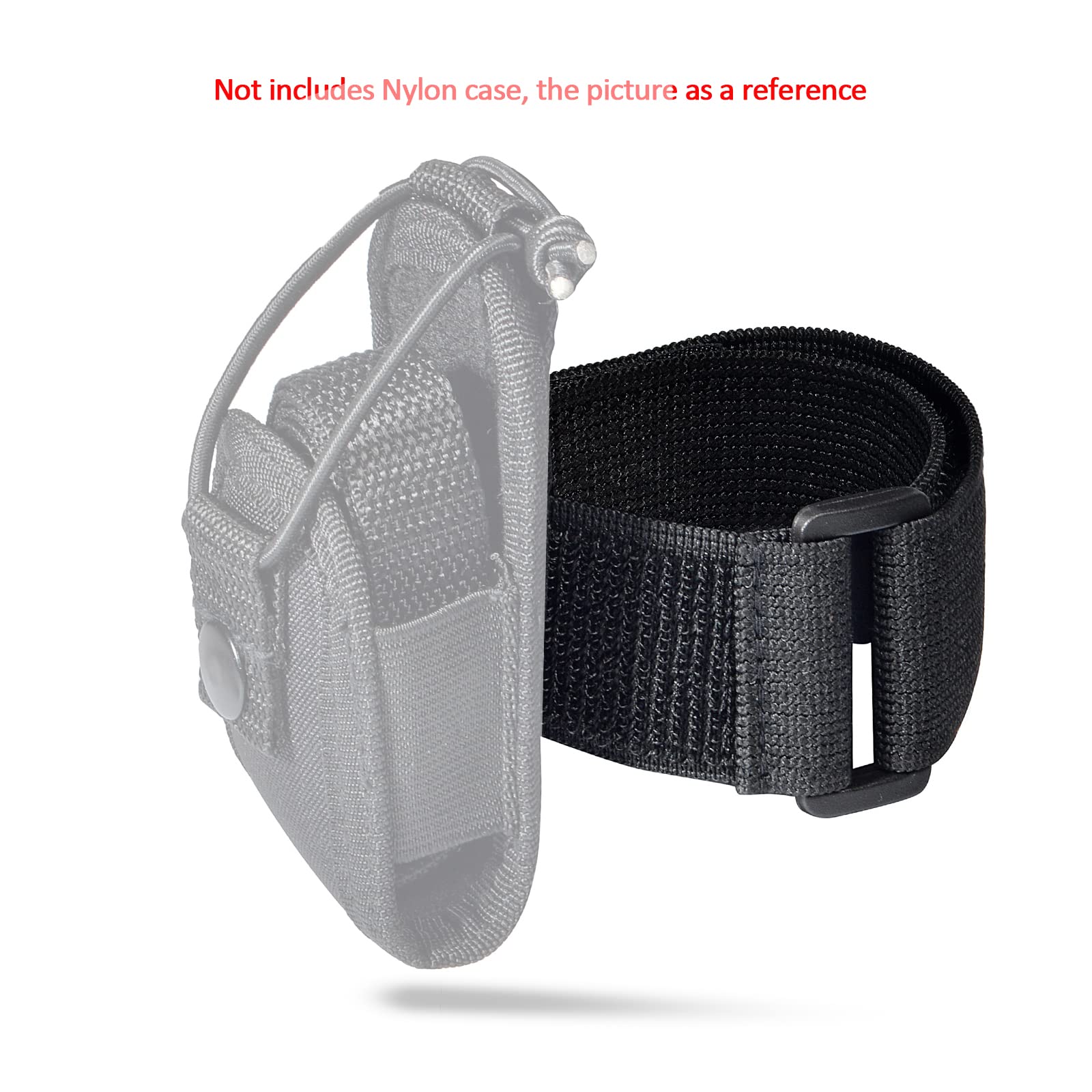 Elastic Armband Strap Bundle For Universal Silicone, Leather, Nylon Holster Case