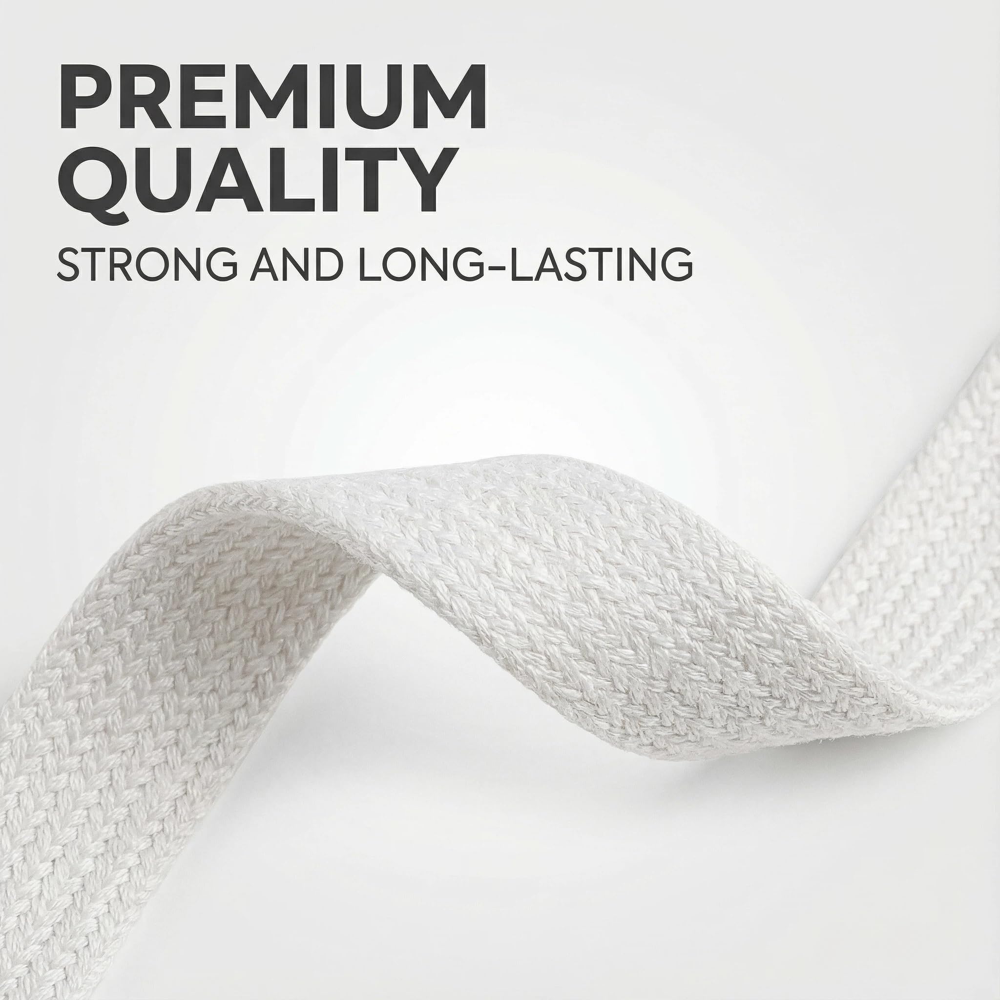 5/16" Double Layer Flat Shoelaces - Non-Slip, No-Fray, No-Pilling, 21 Colors & 1