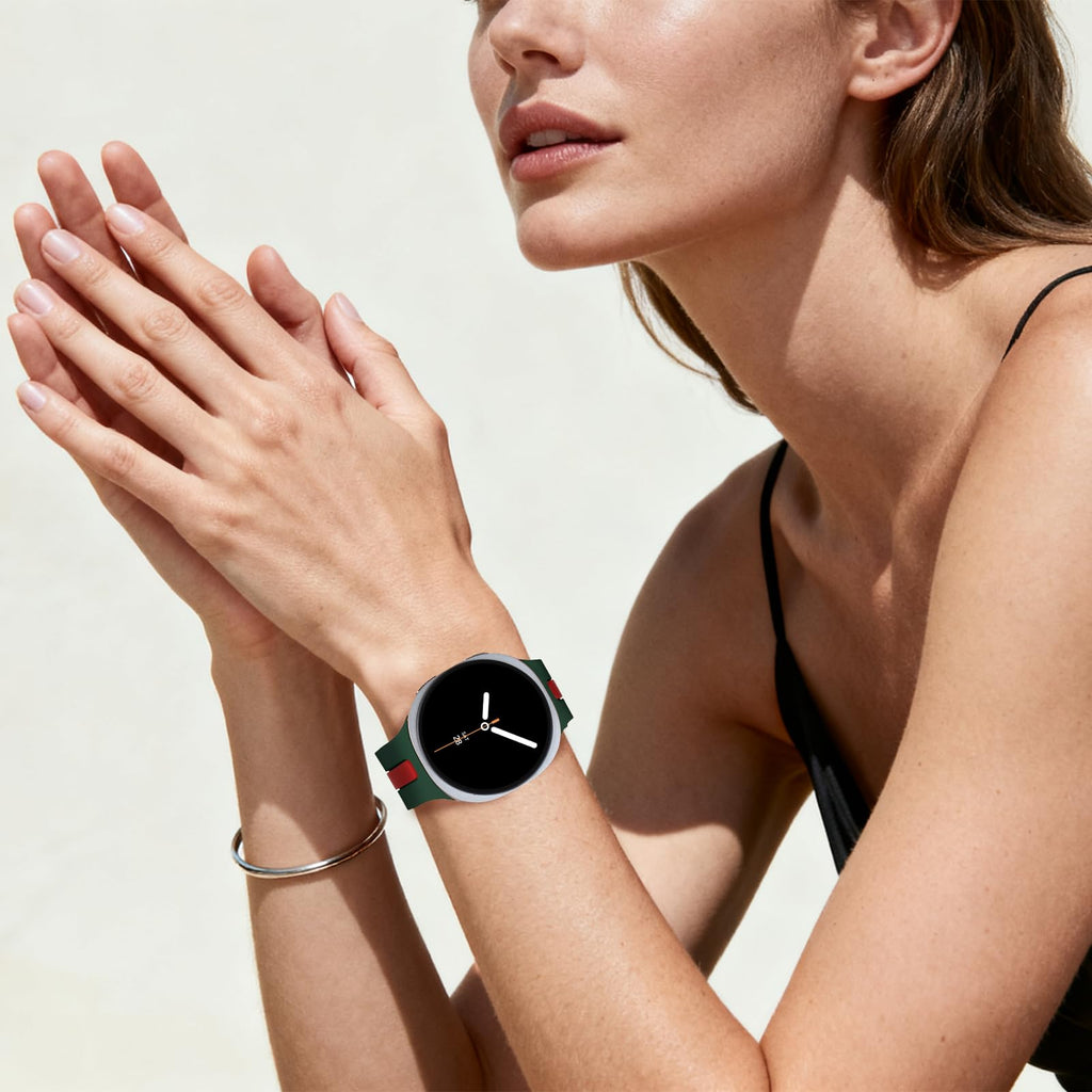 Band for Samsung Galaxy Watch 8 Band 40mm 44mm/Watch 8 Classic 46mm Men Women,De