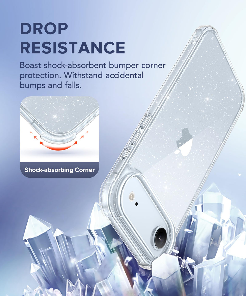 iPhone Air Case for Women, with Screen Protector & Camera Lens Protector, An
