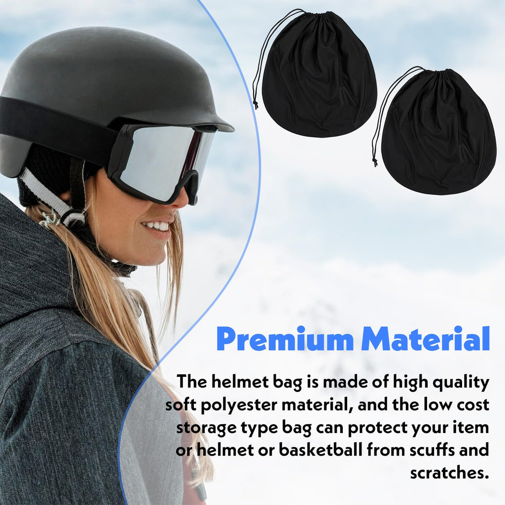 2 Pack Helmet Bags Helmets Protection Storage Bag Lightweight Carrying Bags Moto