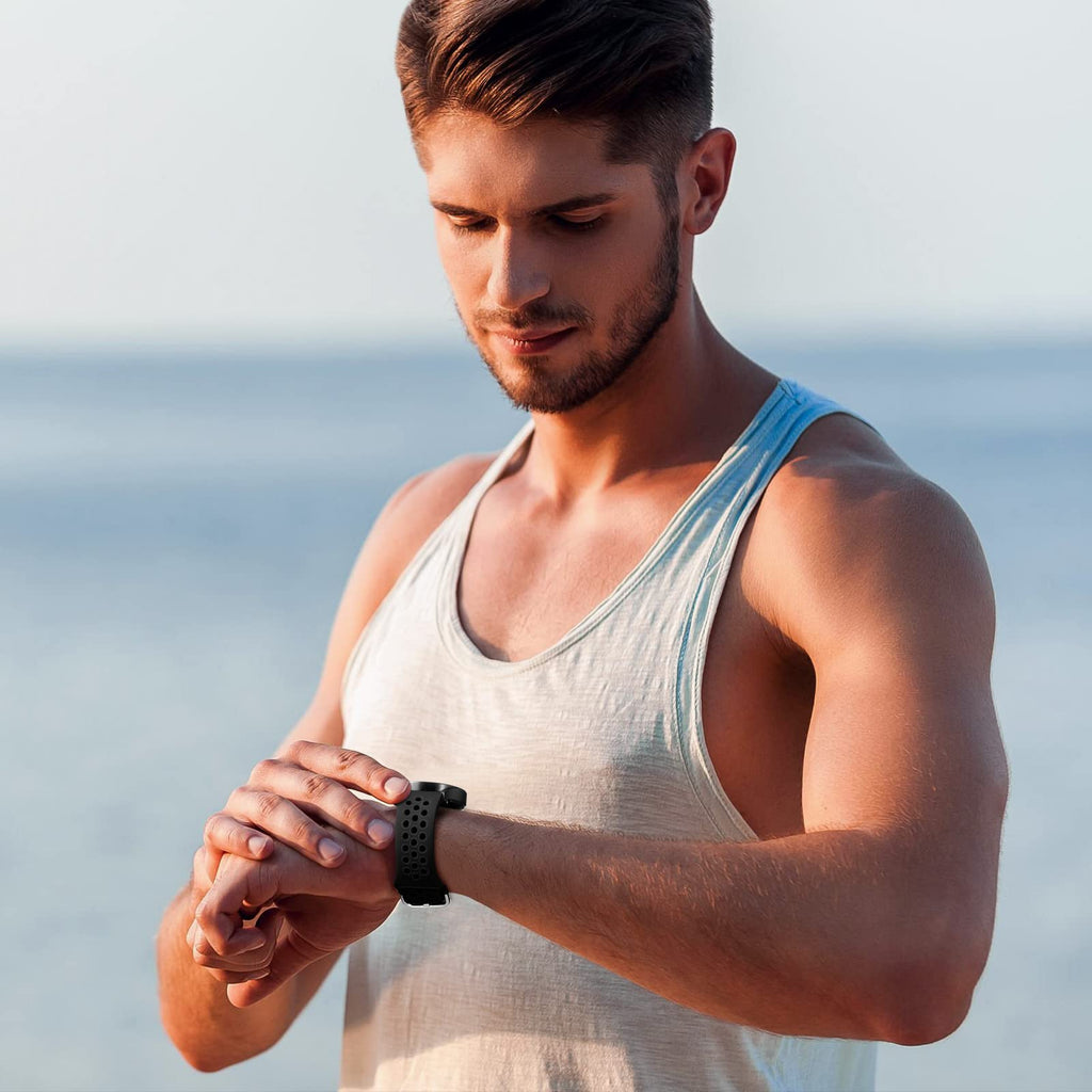 No Gap Sport Band Compatible with Samsung Galaxy Watch 7/6/5/4 Band 40mm 44m/Gal
