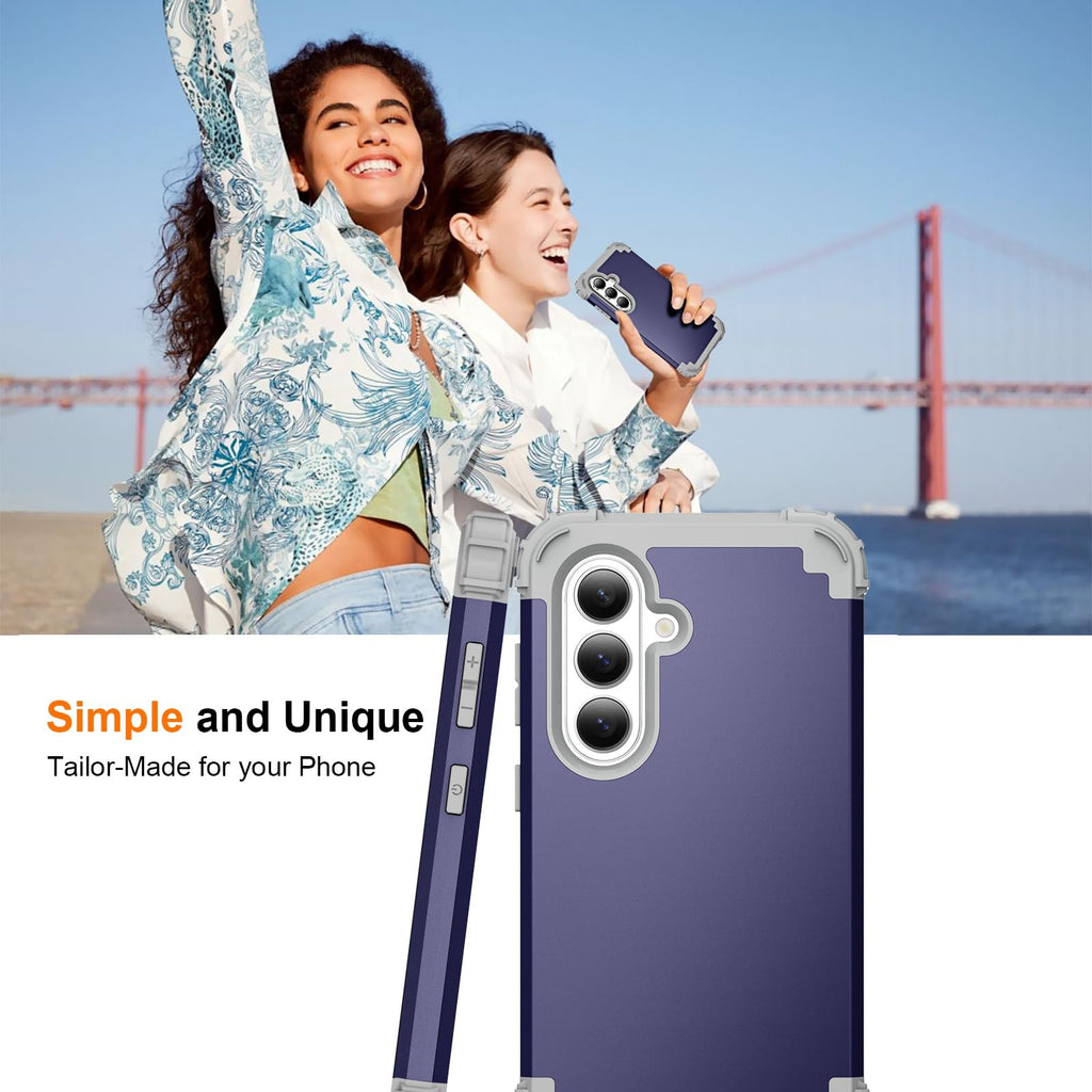 Galaxy S26 5G Case - Shockproof Hard Cover with Soft Silicone Bumper for Ultimat