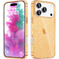 17 Pro Case Clear Glitter, Hard Pc Back Shockproof Protective Bumper Cover, Spar