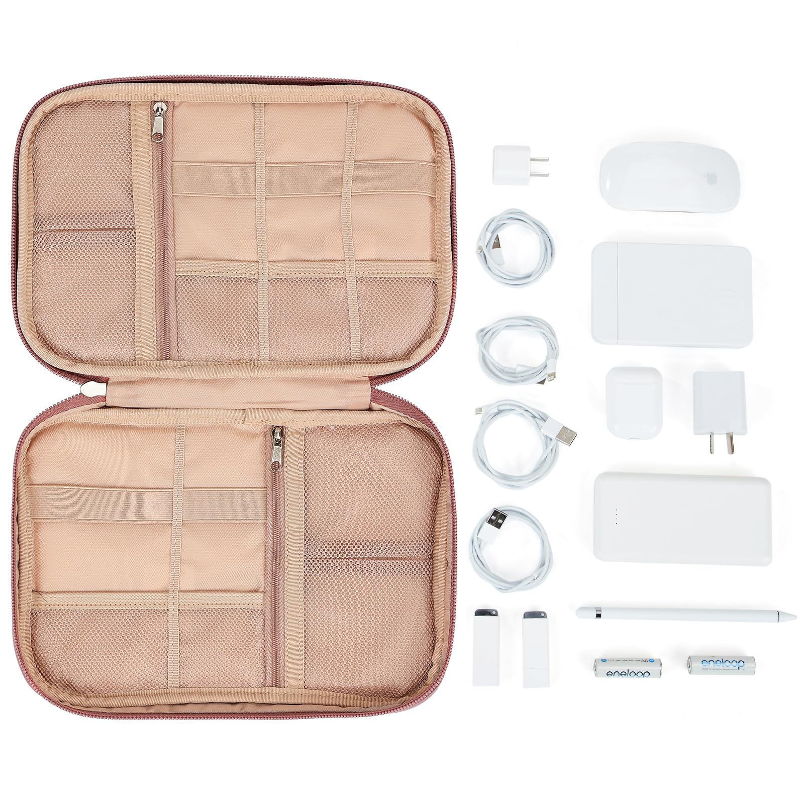 Cord Organizer Case, Tech Electronic Bag, Essentials Ch