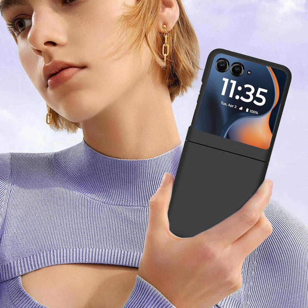 Case for Motorola Razr 2025,Razr 2025 Phone Case with Screen Protector,Slim Thin