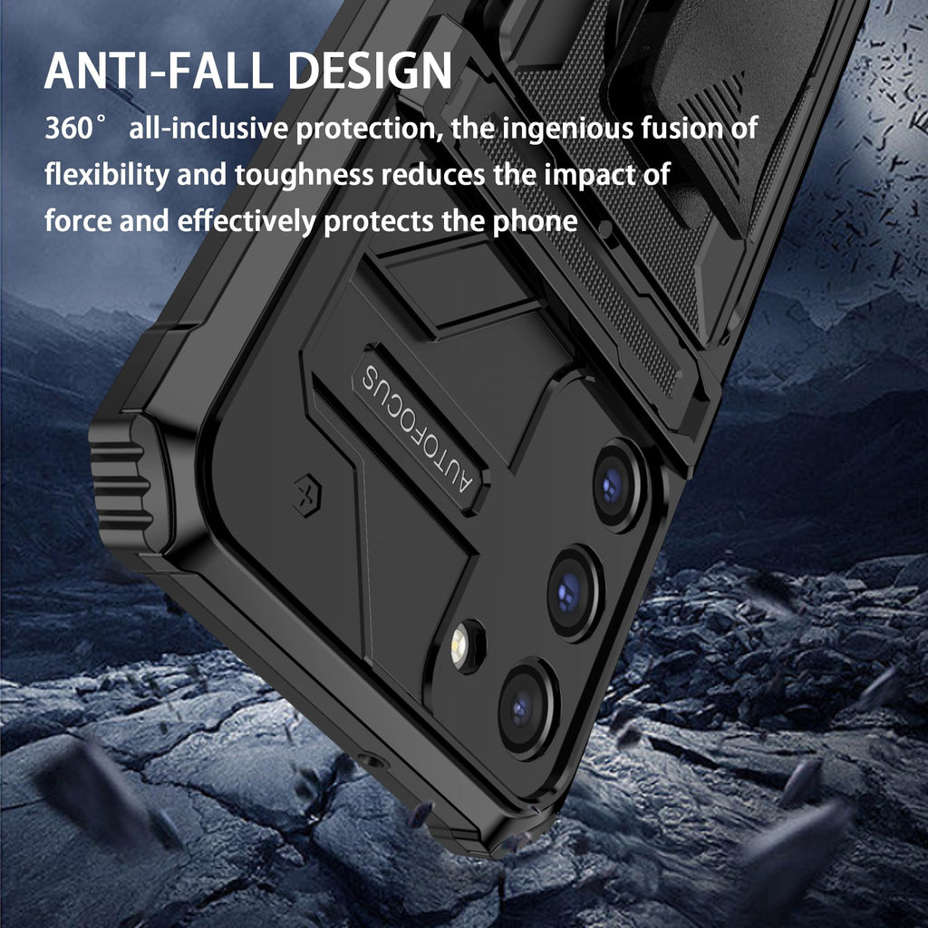 Galaxy S23 Plus 5G Case with Screen Protector & Belt Clip Holster - Ultimate Pro