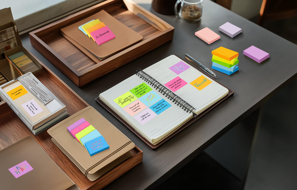Sticky Notes 1.5x2 in, 9 Colors Bright Strong Adhesive Post, Suitable