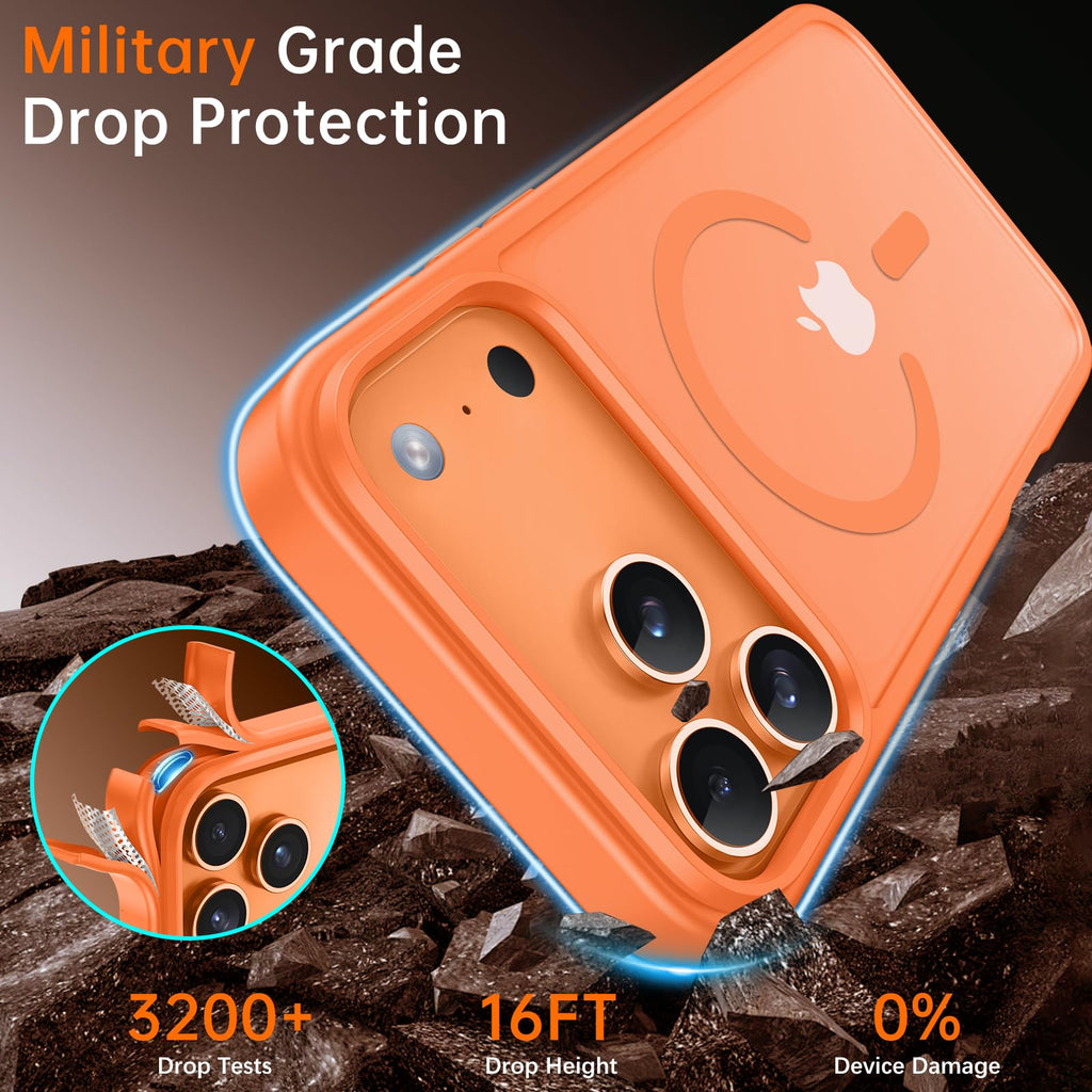 For Iphone 17 Pro Max Case 2025,[ Magsafe][Military-Grade Protection][Anti-Yello
