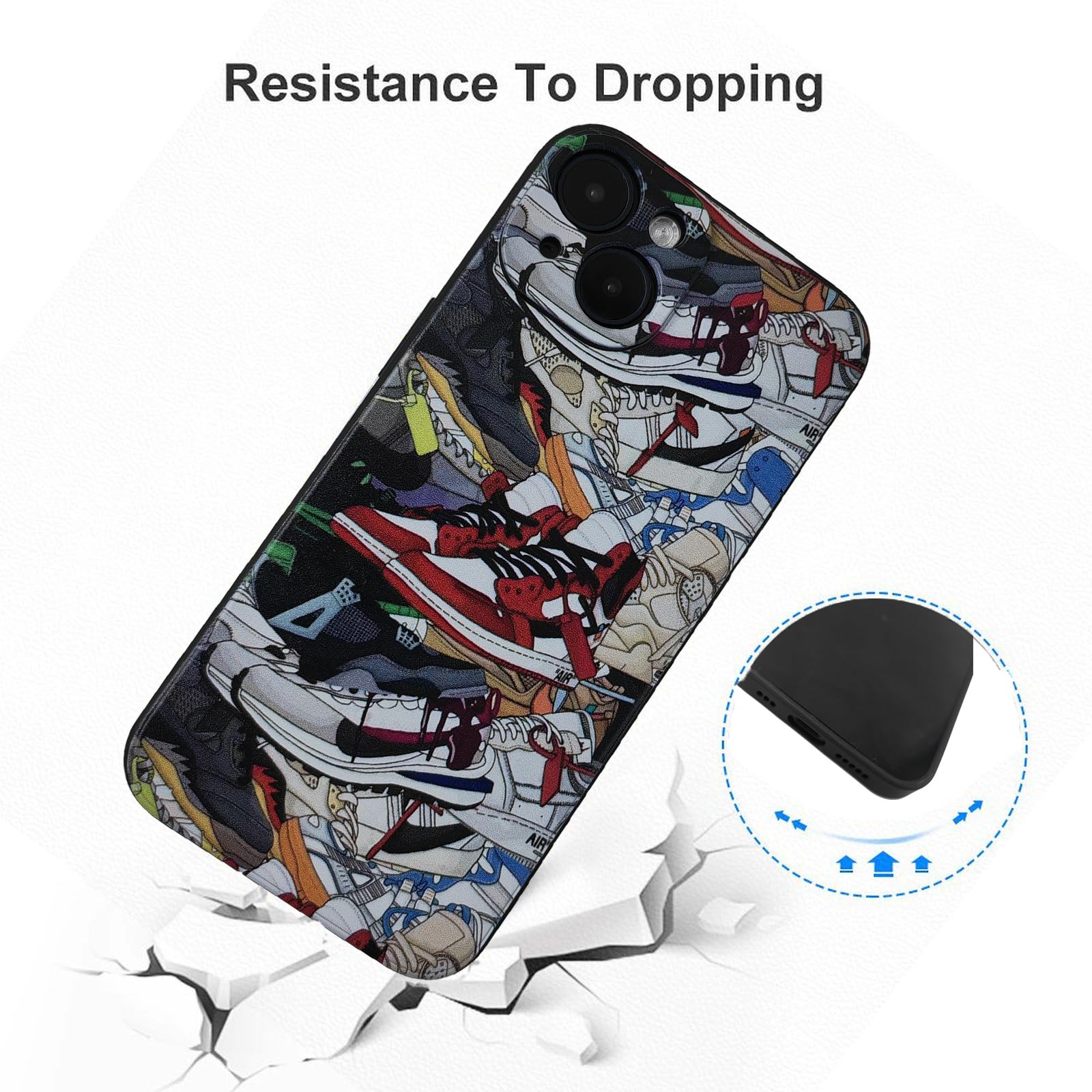 for iPhone 14 case Cool iPhone 14 Phone Cases Shockproof Protective B