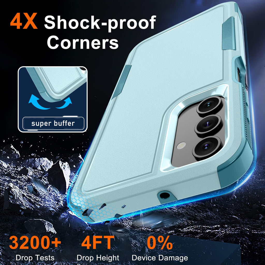 For Samsung Galaxy A15 5G, Full Body Heavy Duty Rugged Shockproof Protective Pho