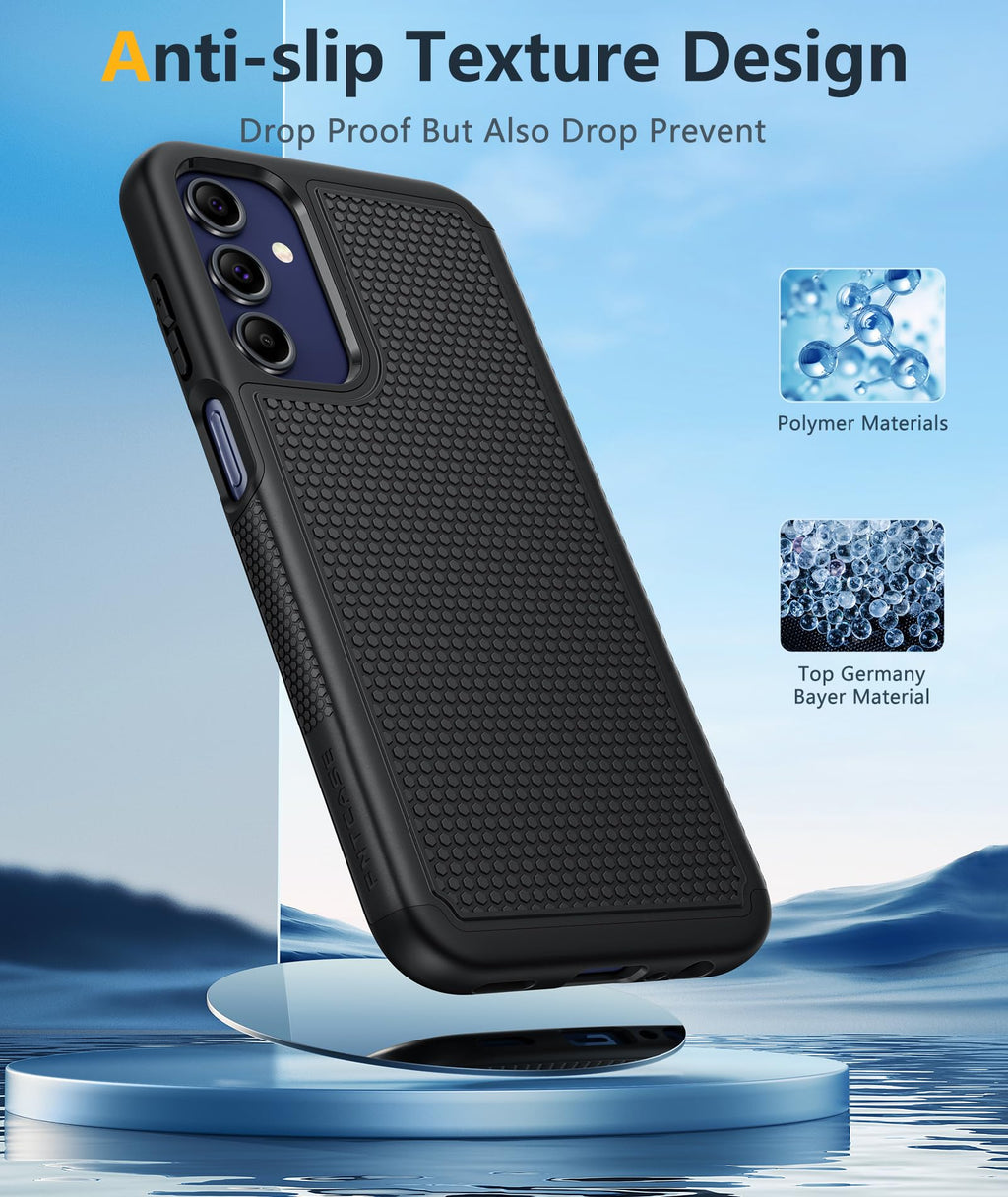 Galaxy A15-5G Phone Case - Samsung A15 5G Military Grade Drop Protection, 14Ft D