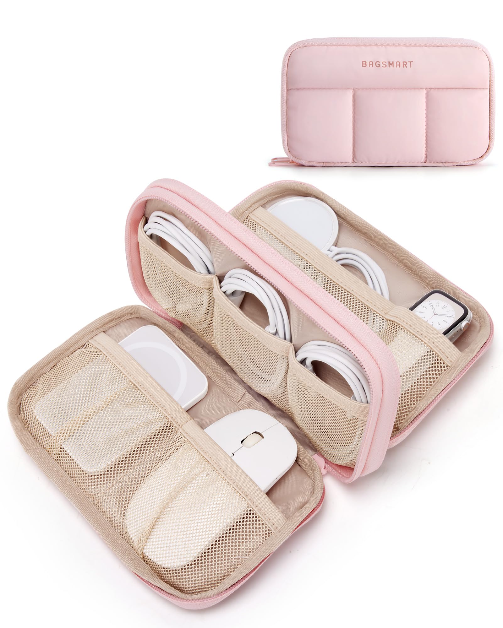 Organizer Travel Case, Cord Storage Chargers Cab
