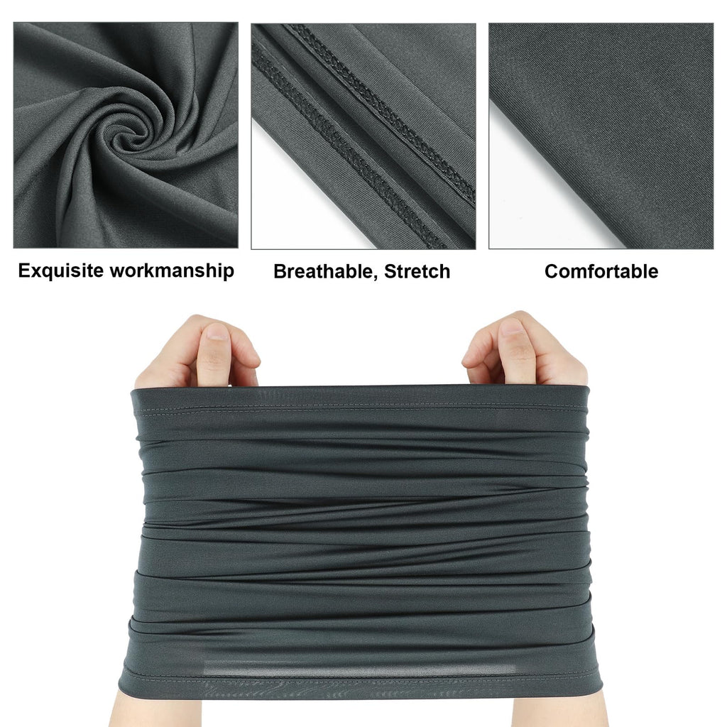 6 Pieces Summer UV Protection Cooling Neck Gaiter Face Clothing Neck Gaiter Mask