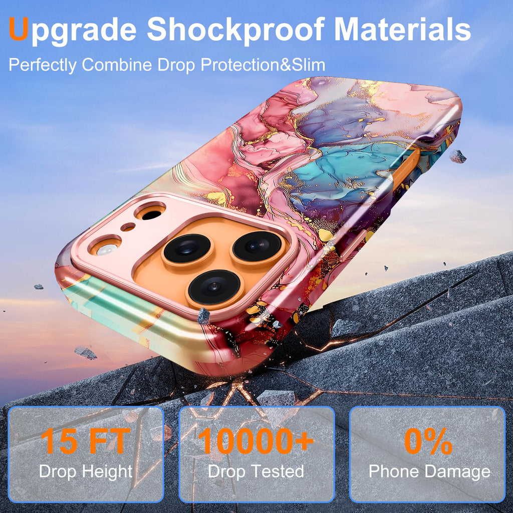 Iphone 17 Pro Case [ Magsafe] [Military-Grade Drop Protection] Slim Anti-Scratch