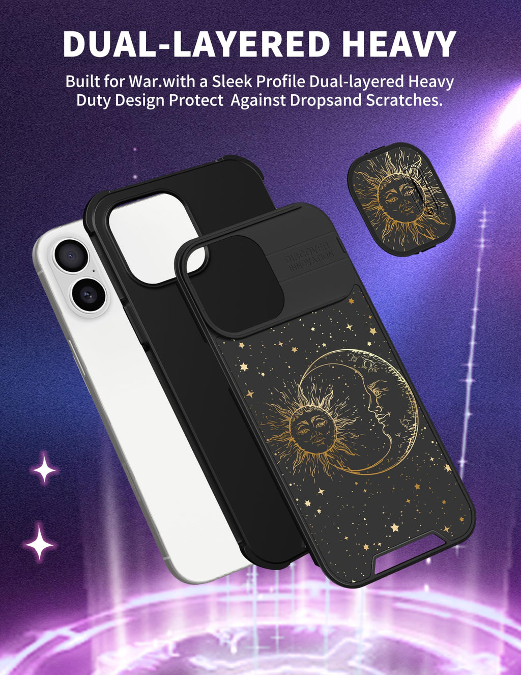 iPhone 16 Case - Women Cute Phone Cover Girly Pretty Fancy Unique Aesthetic