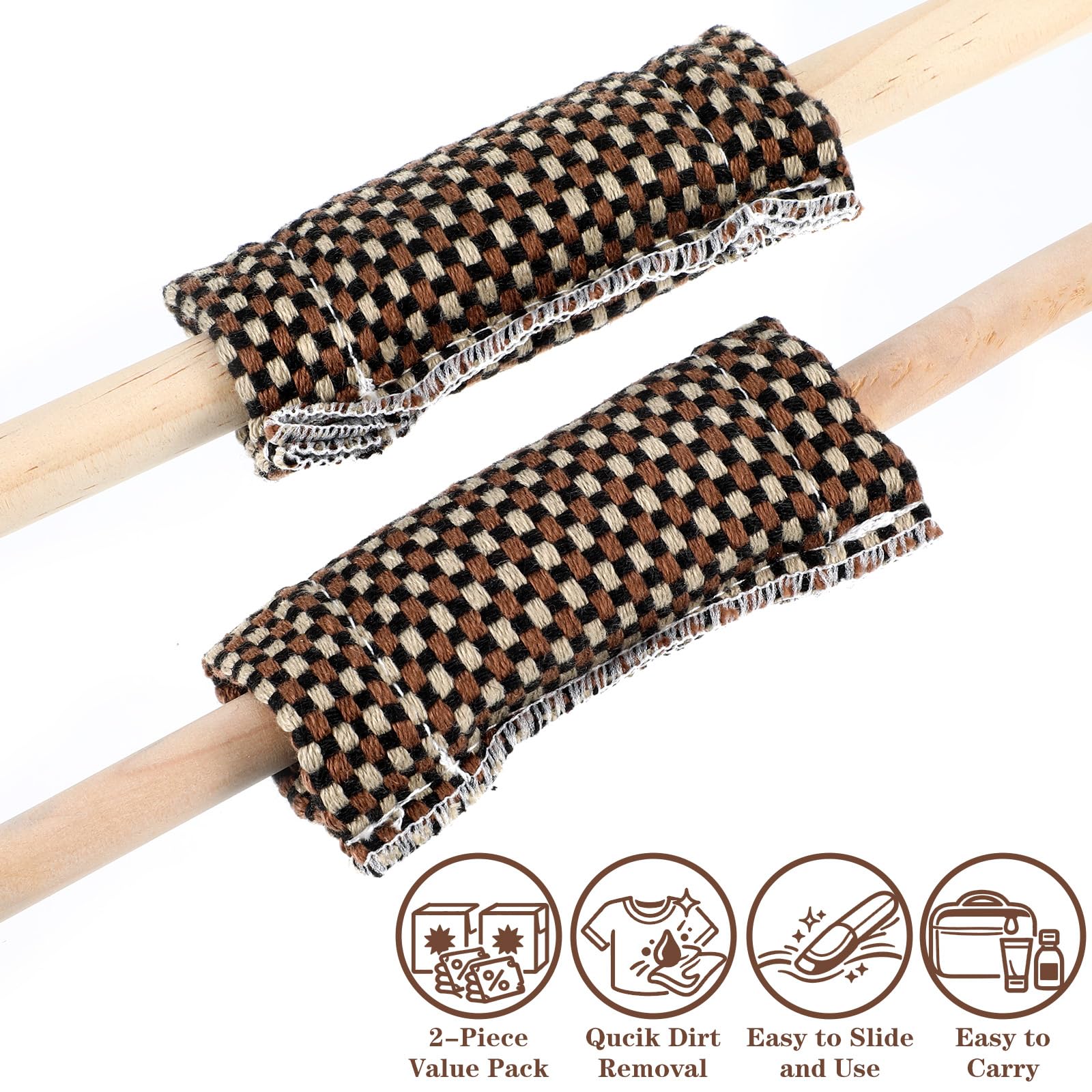 2 Pack Billiards Pool Accessories, Pool Cue Stick Slicker Billiard Cue Cleaning