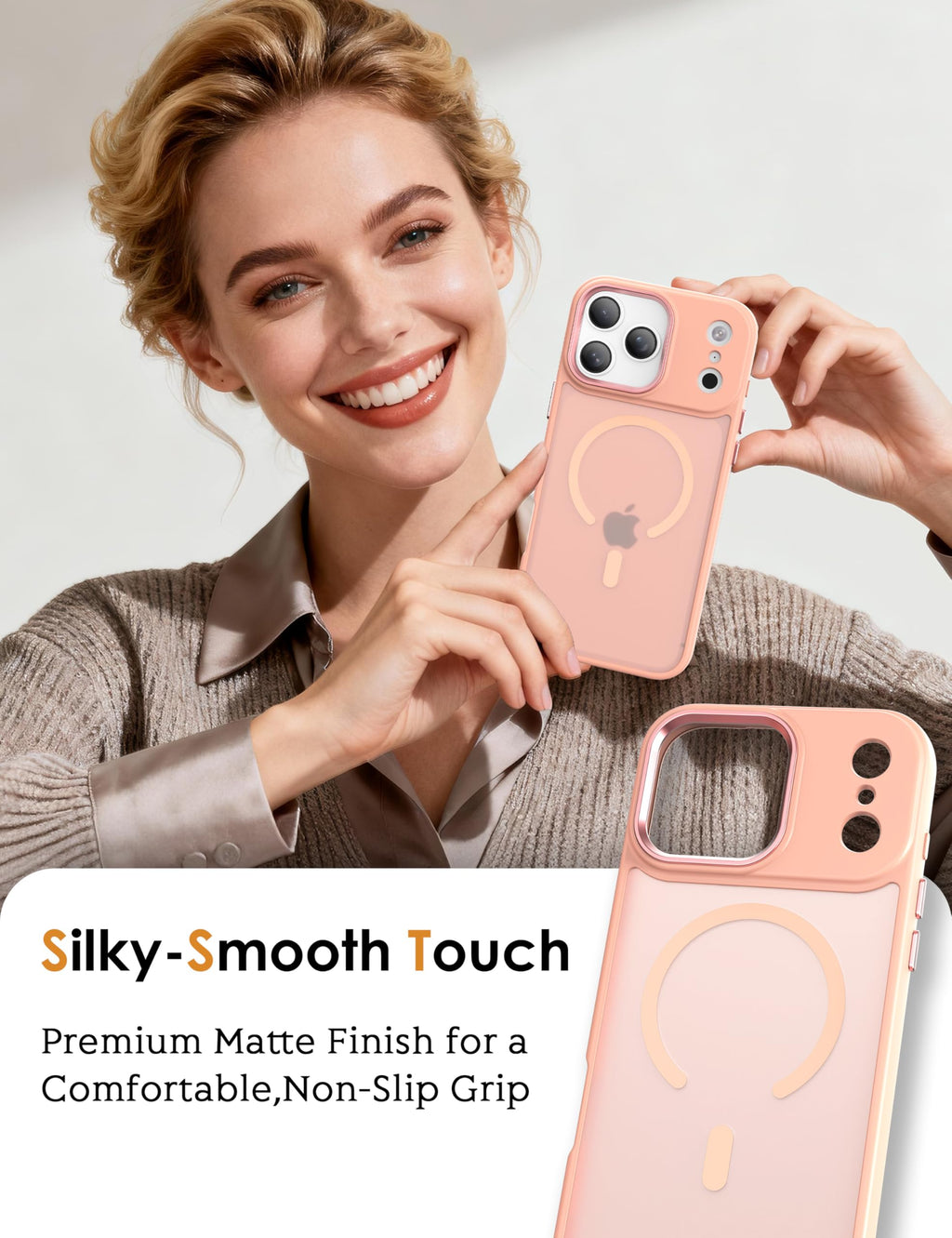Case for iPhone 11 [MagSafe Compatible] - Translucent Matte Slim Thin S