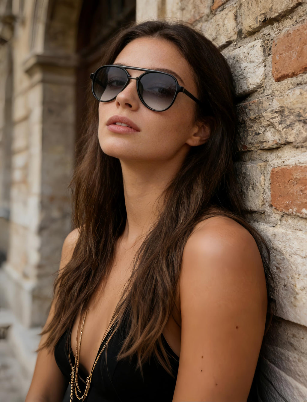 Aviator Sunglasses Womens Mens Big Frame Retro Trendy Vintage 70s Styl
