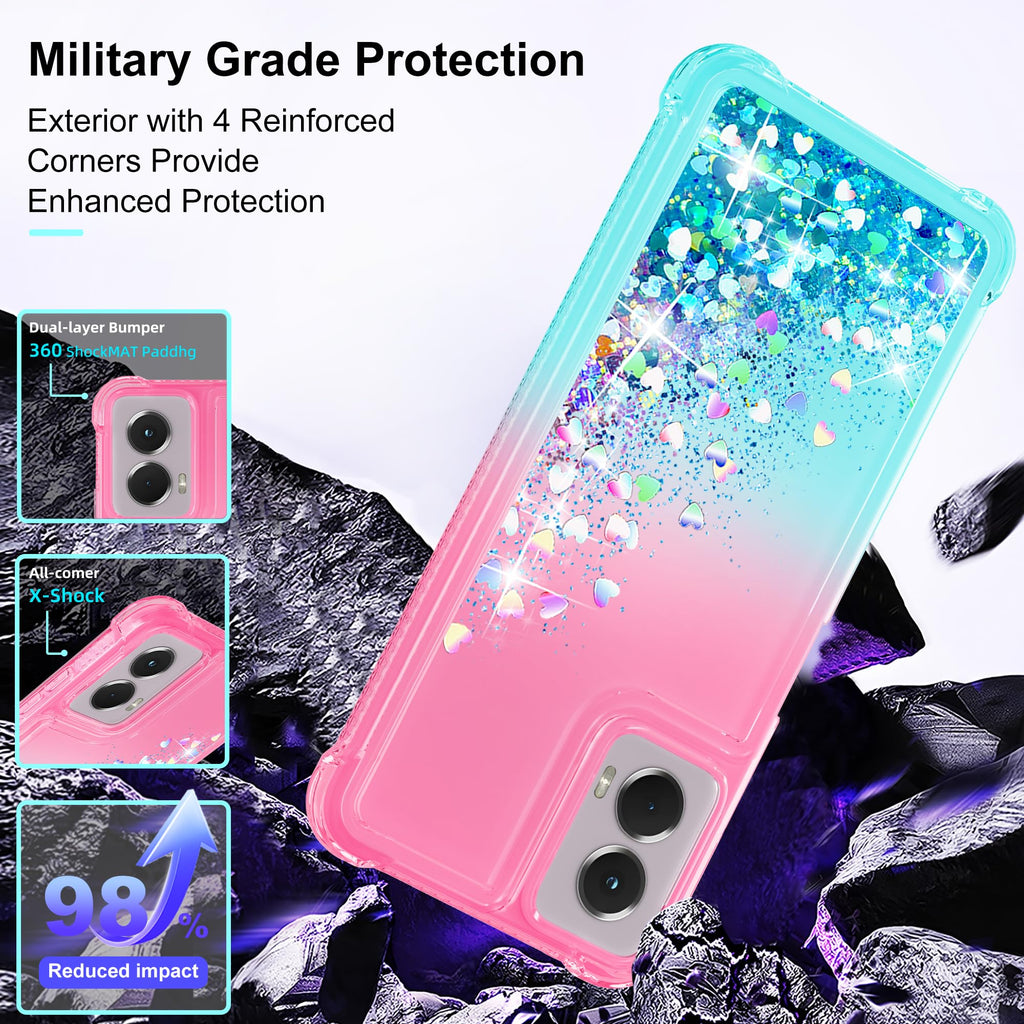 Motorola Moto G Power 5G 2024 Case: (𝐍𝐨𝐭 𝐟𝐢𝐭 𝐆 𝟓𝐆 𝟐𝟎𝟐𝟒) 2Pcs Screen Protector Cu