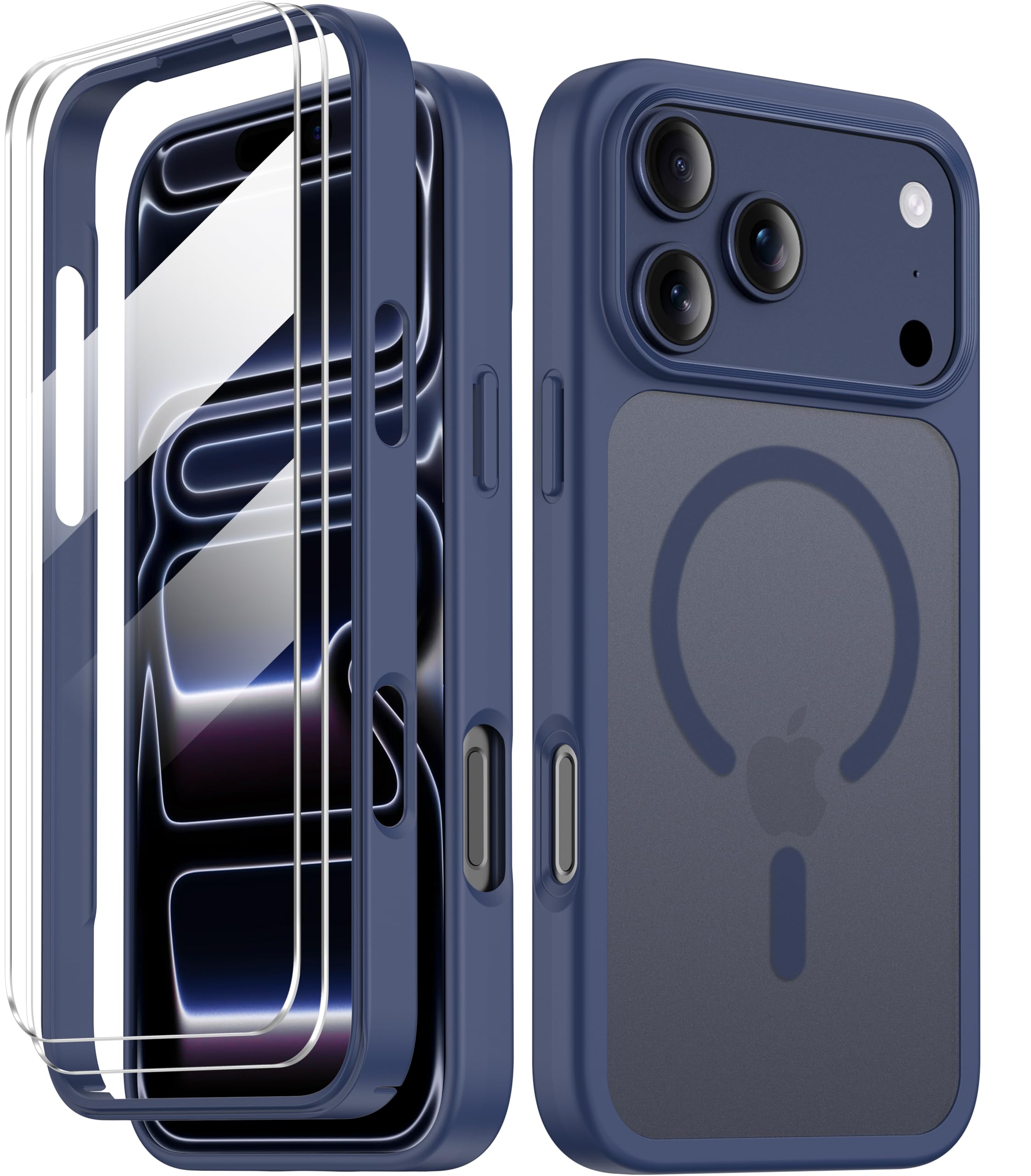 Iphone 17 Pro Case With Screen Protectors, Magsafe, Military Grade 17Ft Drop Pro