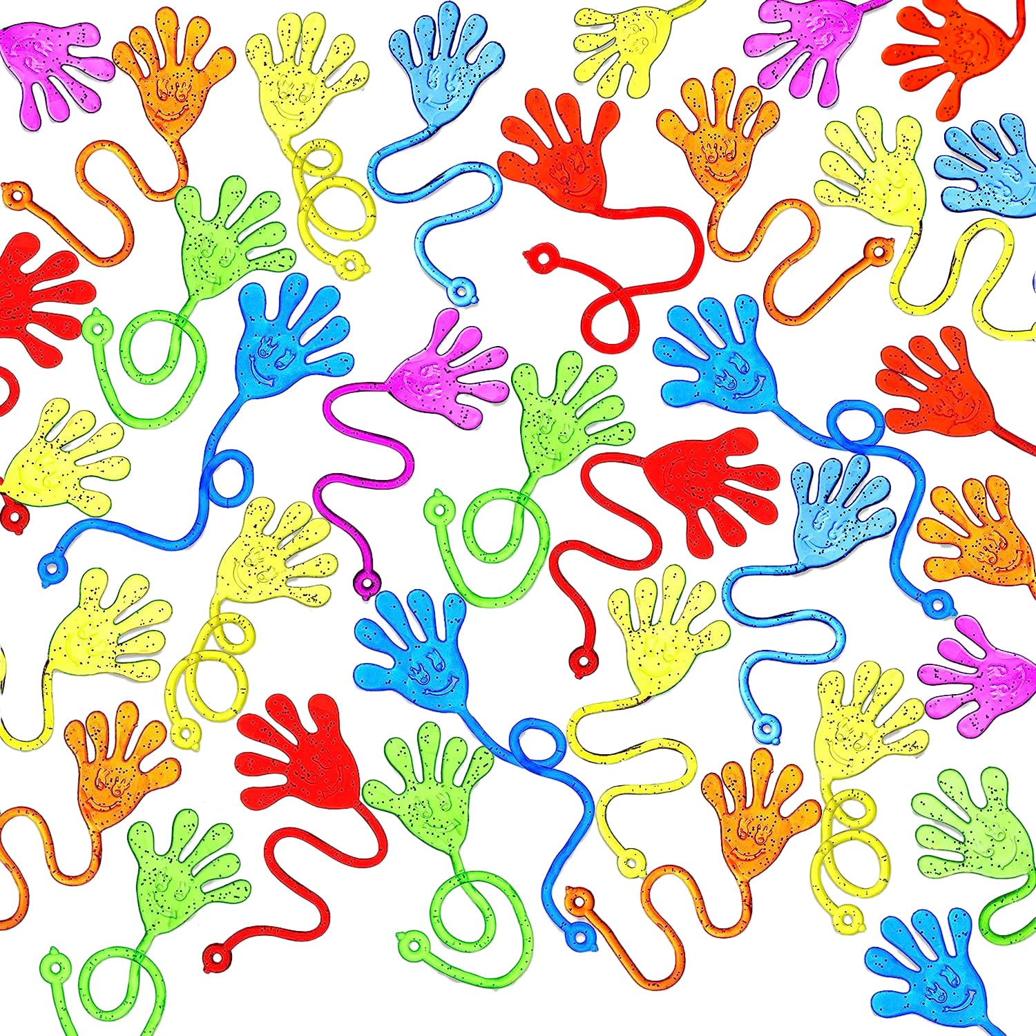 Glitter Sticky Hands Party Favors, Party Favors Set for Kids, Holiday Trad