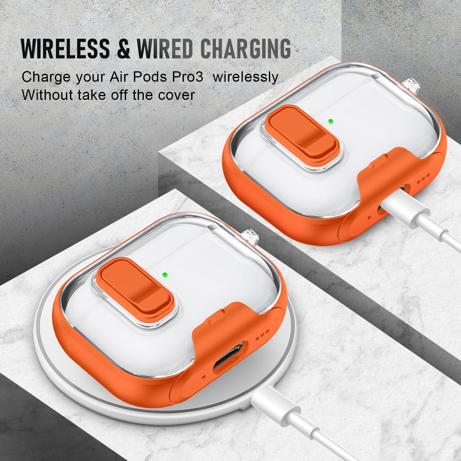 Pro 3 Case (2025) With Phone Stand & Cleaner Kit, Cute Soft Silicone Cover For A