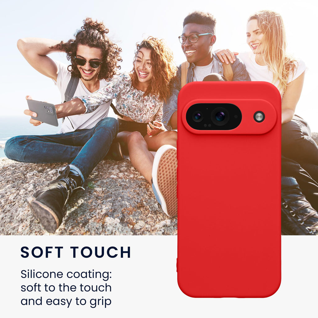 Case Compatible with Google Pixel 9 Case - Protective Slim TPU Phone Cover - Sof