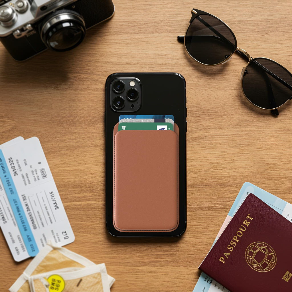 wallet men - magnetic wallet for iphone - magnetic phones wallets -