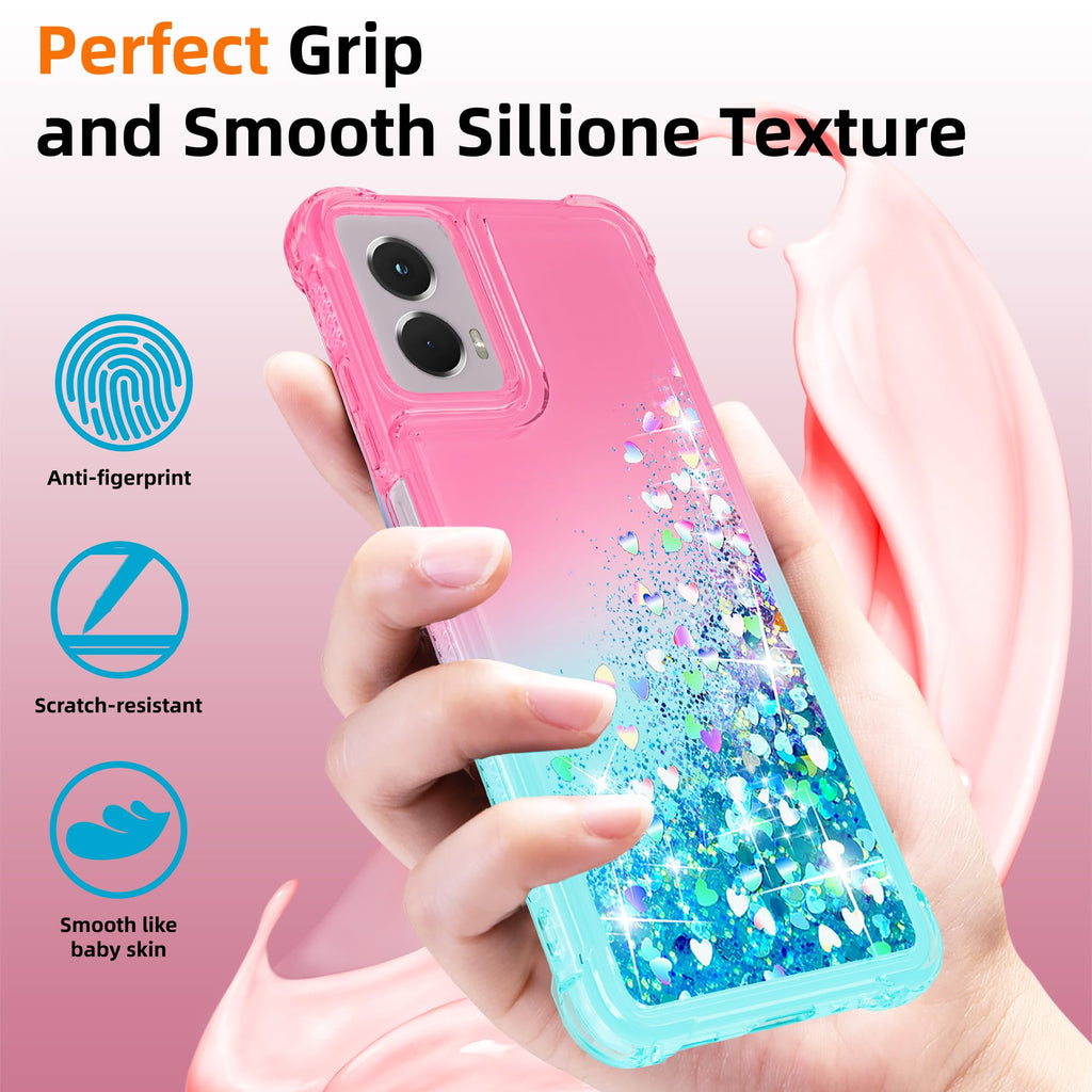 Motorola Moto G Power 5G 2024 Case: (𝐍𝐨𝐭 𝐟𝐢𝐭 𝐆 𝟓𝐆 𝟐𝟎𝟐𝟒) 2Pcs Screen Protector Cu