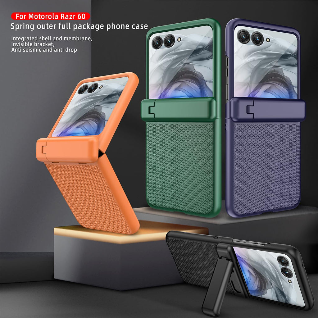 for Motorola Razr 2025 with Kickstand Anti-Slip Moto Razr 2024/2025 with Full Sc