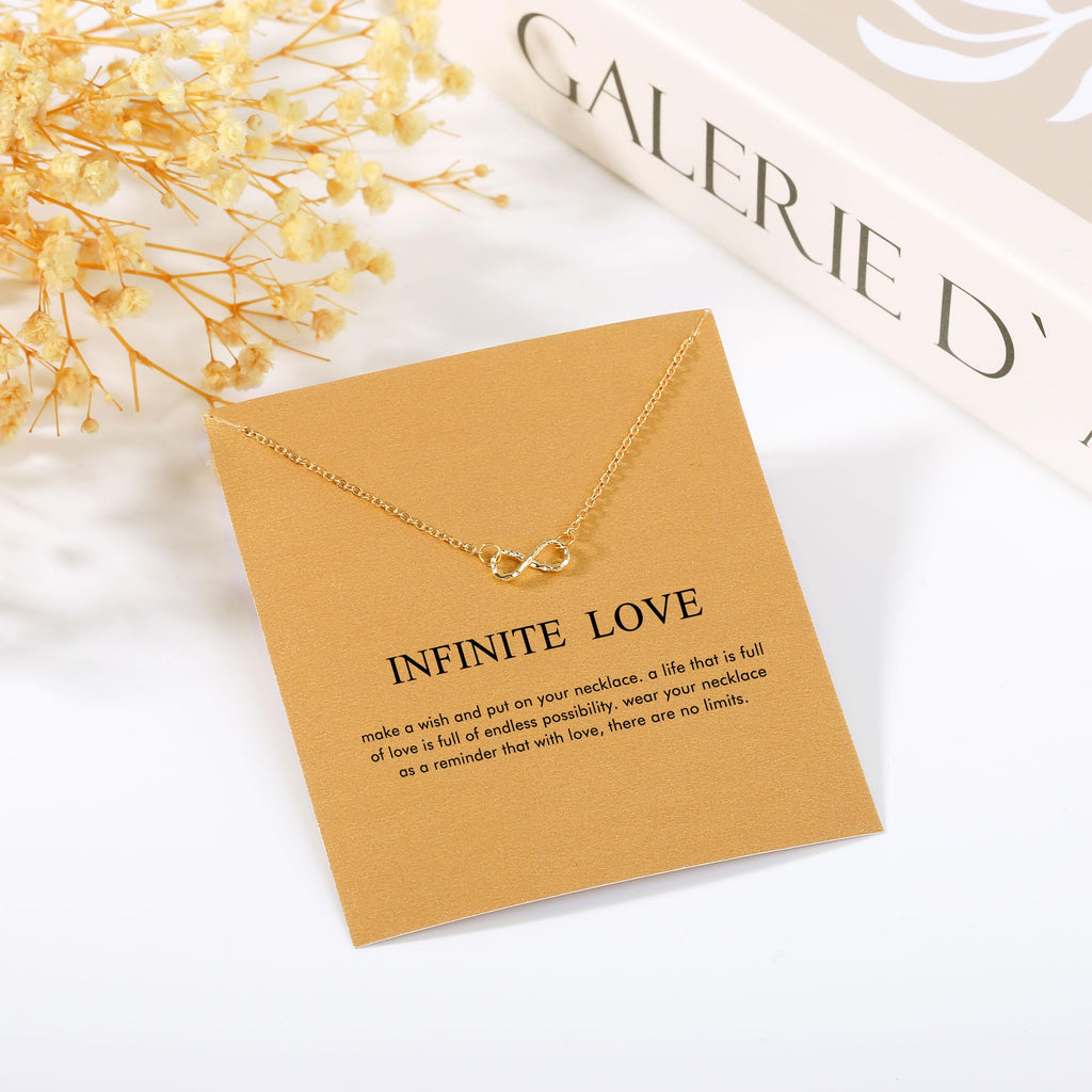 Infinity Necklace for Women Dainty Infinity Jewelry for Women