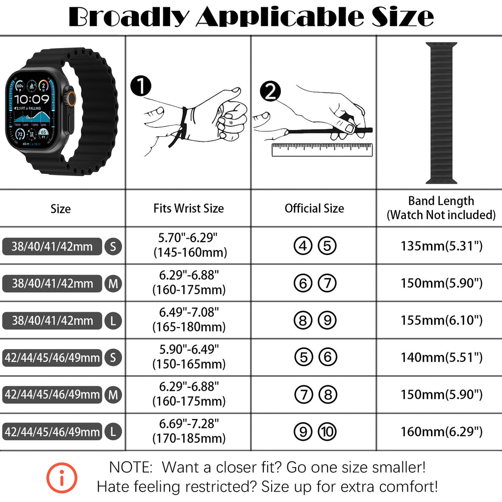 Sport Solo Loop Compatible with Watch Band 49mm 46mm 45mm 44mm 42mm 41mm 4