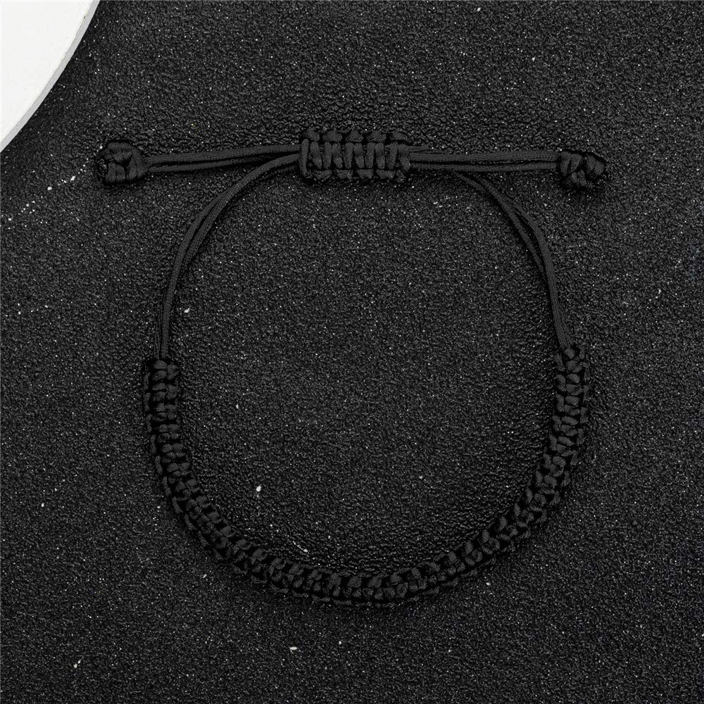 6 Pieces Handmade Knots Red Black Evil Eye Bracelets for Protection and Good Luc