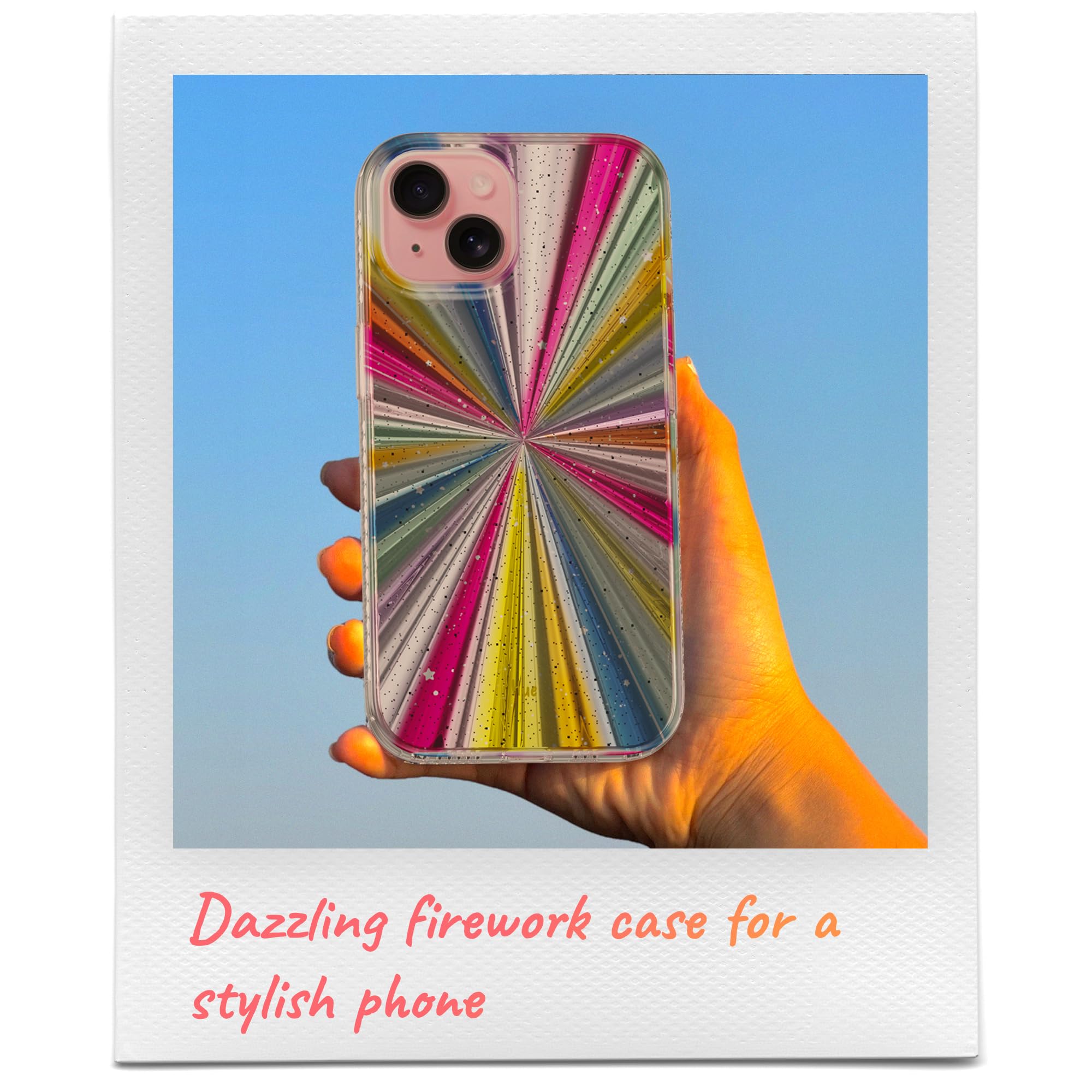 Case for iPhone 15 Plus - [360° Shock-Absorbent Bumper] - [Cute and Unique P