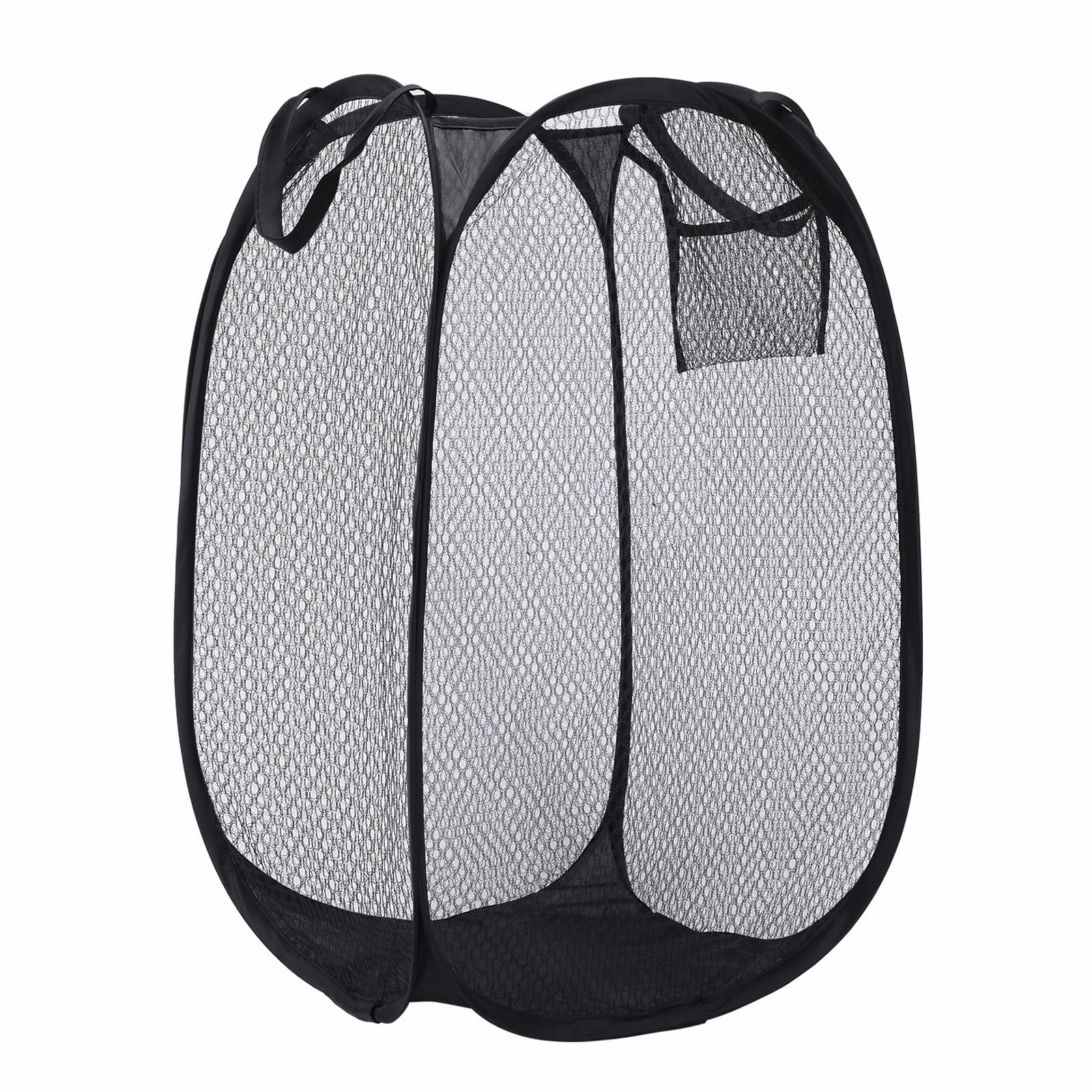 Collapsible Laundry Basket — Pop-Up Mesh Hamper for Bathroom, Dorm, Travel & Cru