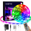 5050 Remote Control Led Strip Lights 20Ft, Rgb Color Changing Led Strip With Rem