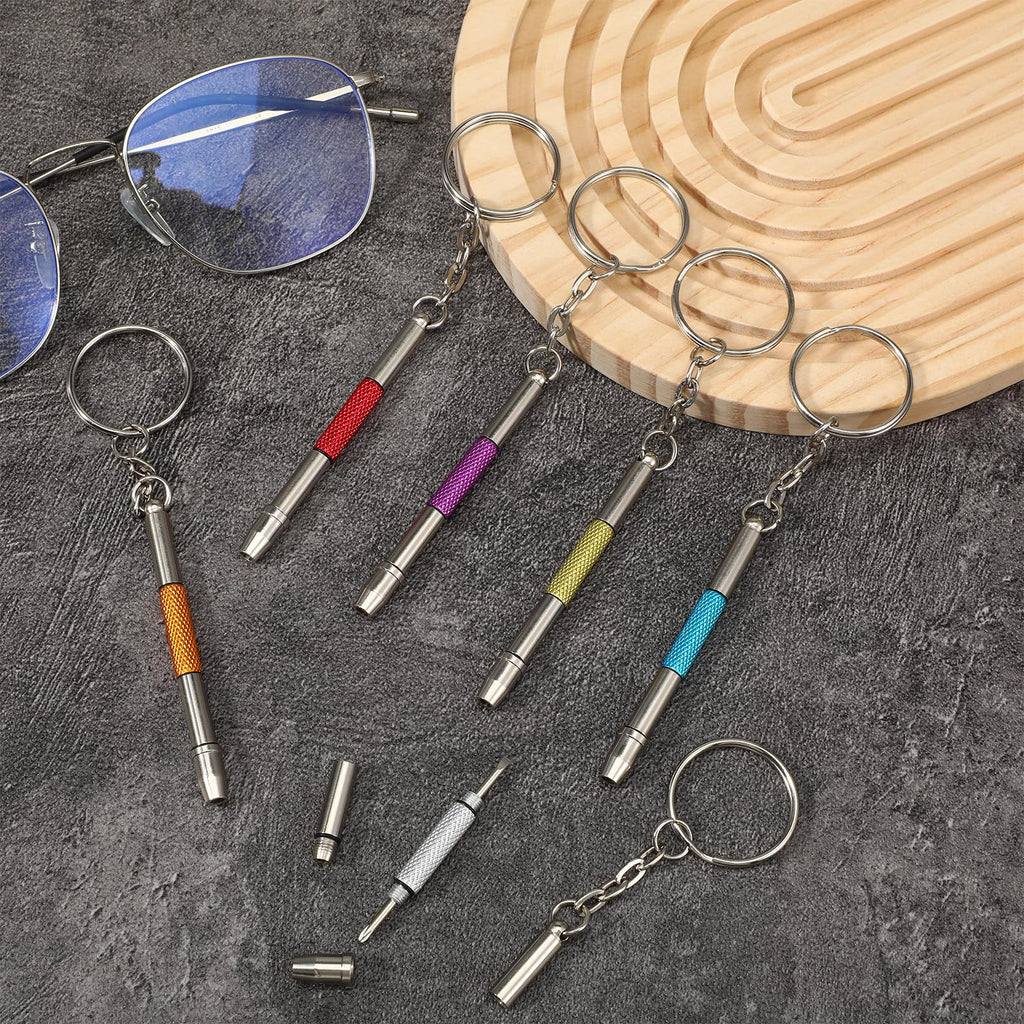 Pcs Mini Eyeglass Screwdriver, 4-in-1 Watches Precision Screwdriver Kit, 6 Col