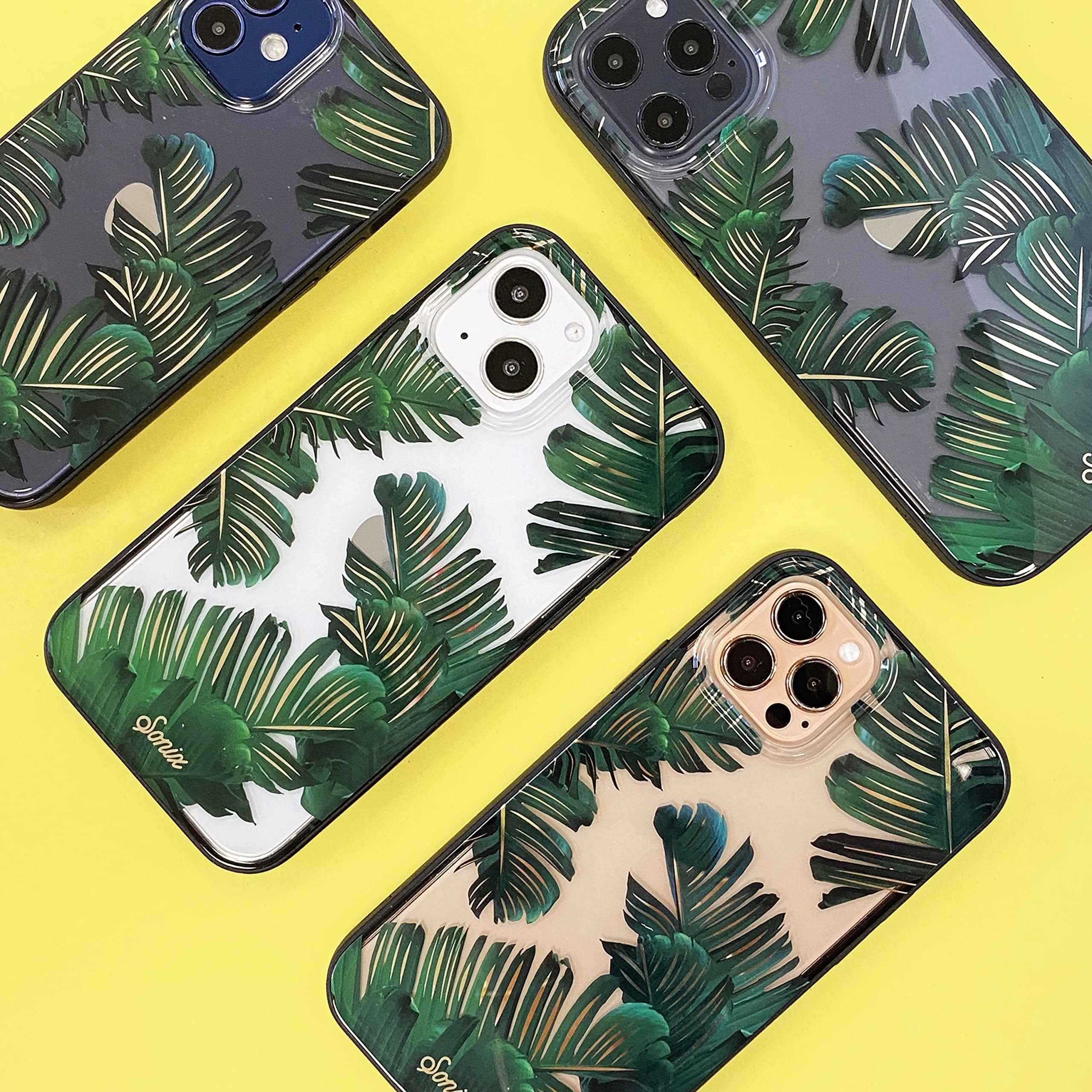 Case for iPhone 14 / iPhone 13 | 10ft Drop Tested | Protective Case | Palm Leave