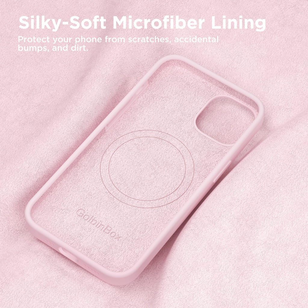 For Iphone 13 Case & Iphone 14 Case, Magsafe, [Soft Anti-Scratch Microfiber Lini