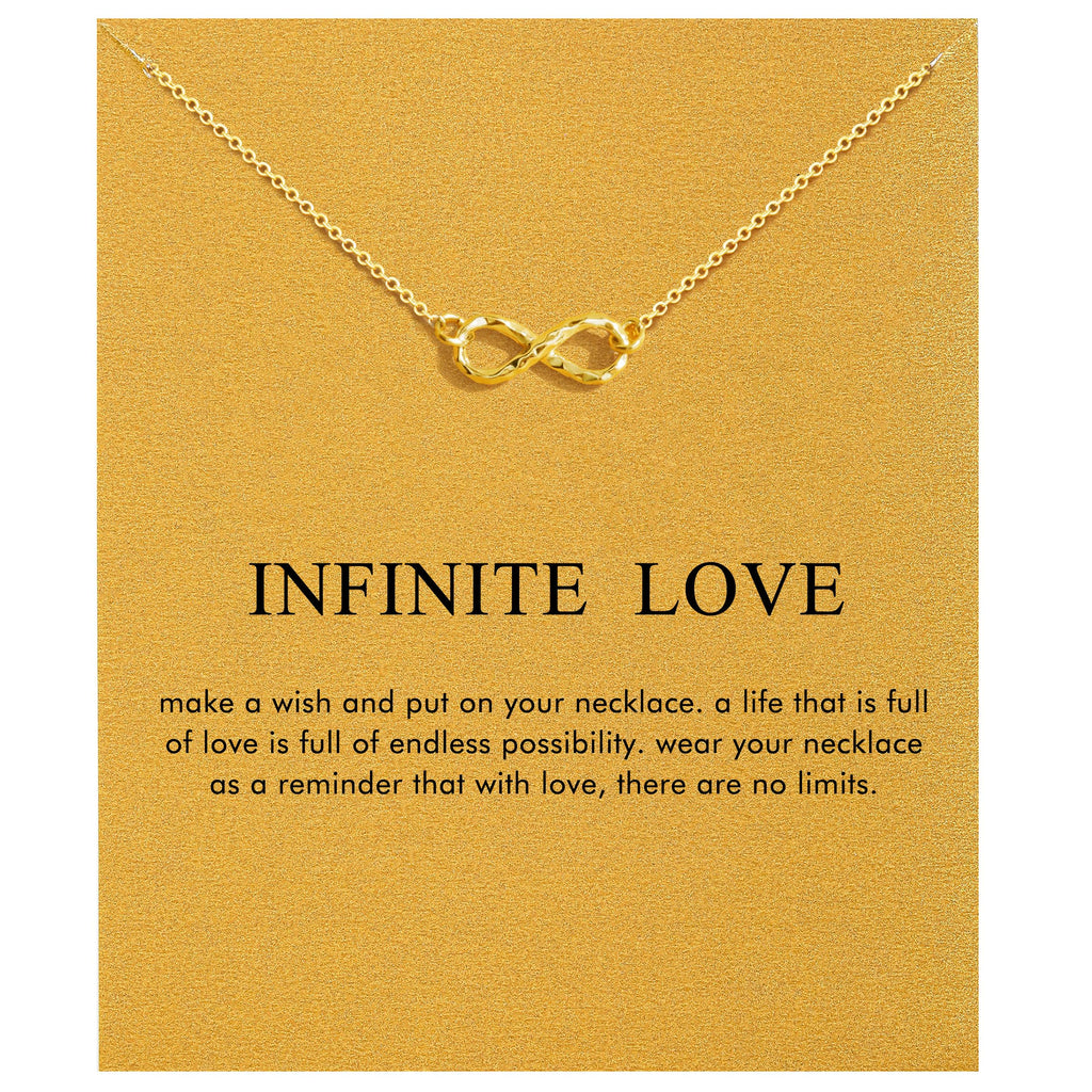 Infinity Necklace for Women Dainty Infinity Jewelry for Women
