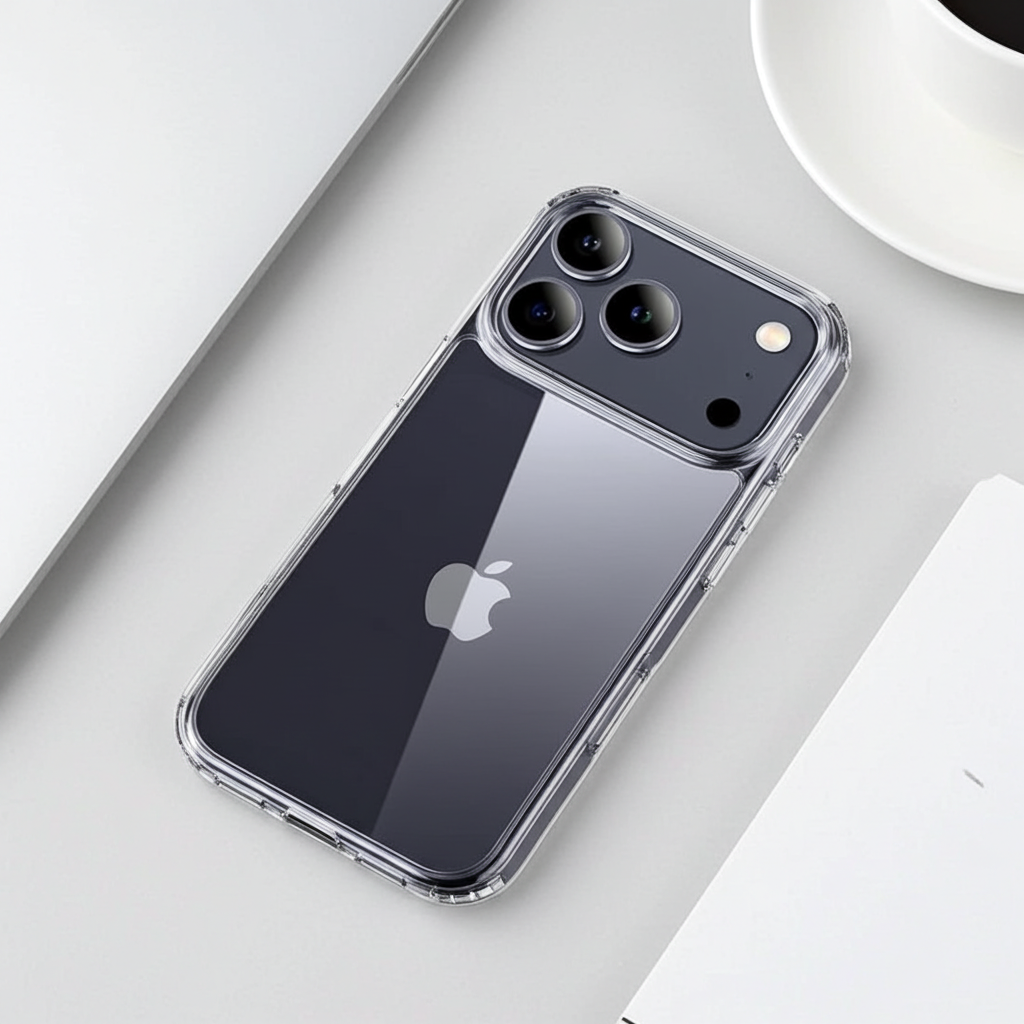 17 Pro Ultra-Thin Clear Case, Shockproof with Military Drop Protection