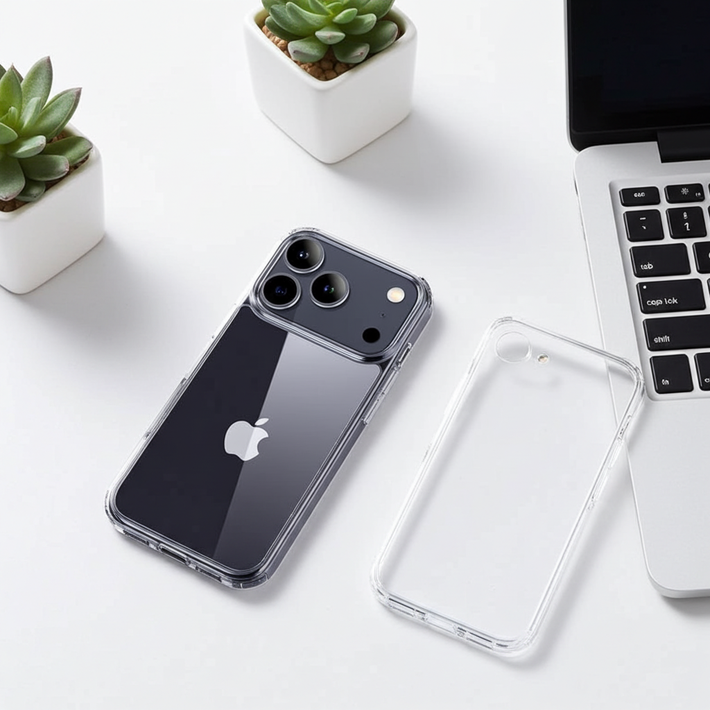 17 Pro Ultra-Thin Clear Case, Shockproof with Military Drop Protection