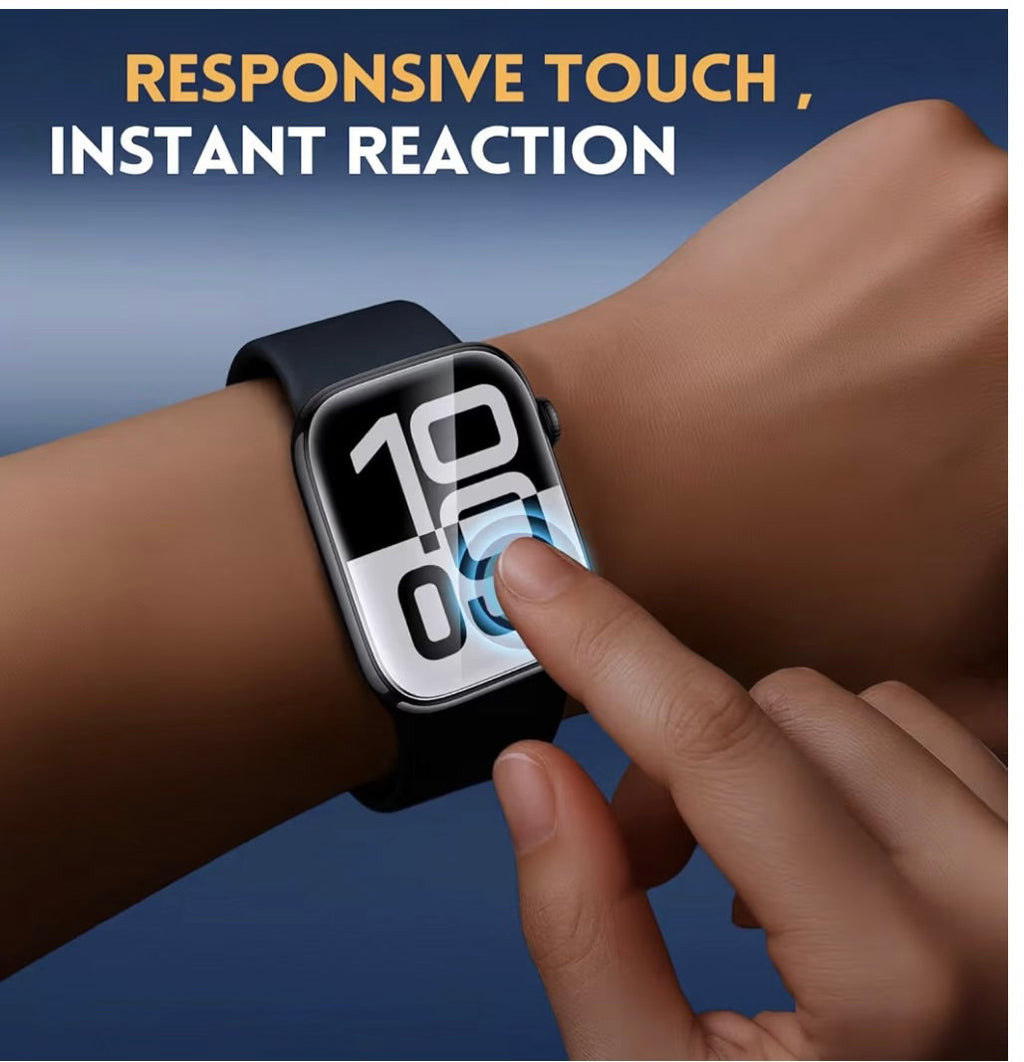 Watch Series 9/8/7 (41mm) TPU Screen Protectors – 7 Pack with Clear Case