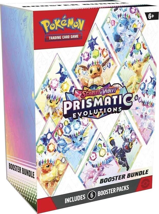 Pokémon Scarlet & Violet Prismatic Evolutions Booster Bundle