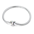 Colorful Bubble Paw Print Snake Bone Chain