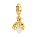 Golden Firefly Charm
