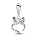 Sparkling Bow Charm